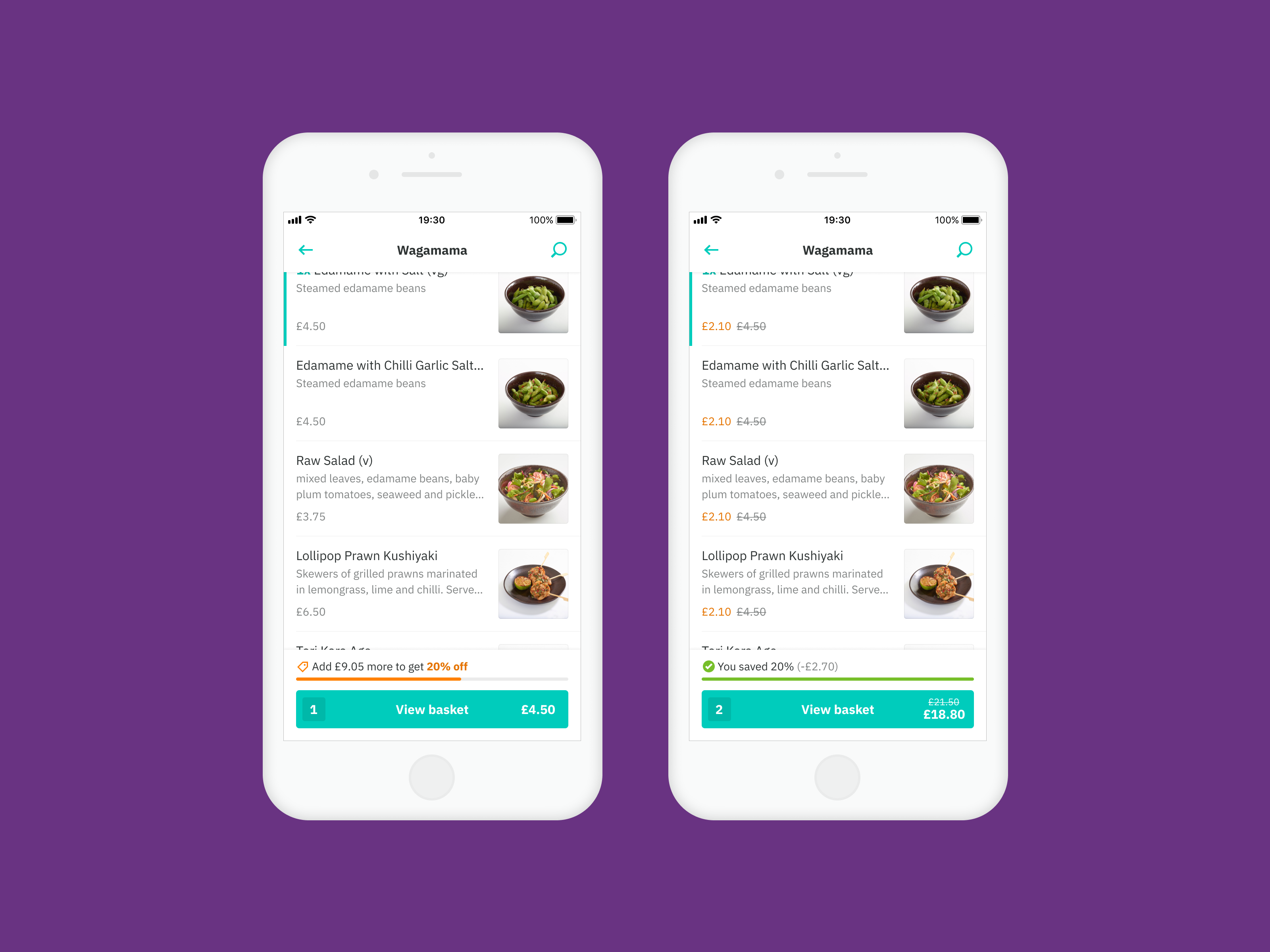 Deliveroo – Basket Savings — image 2