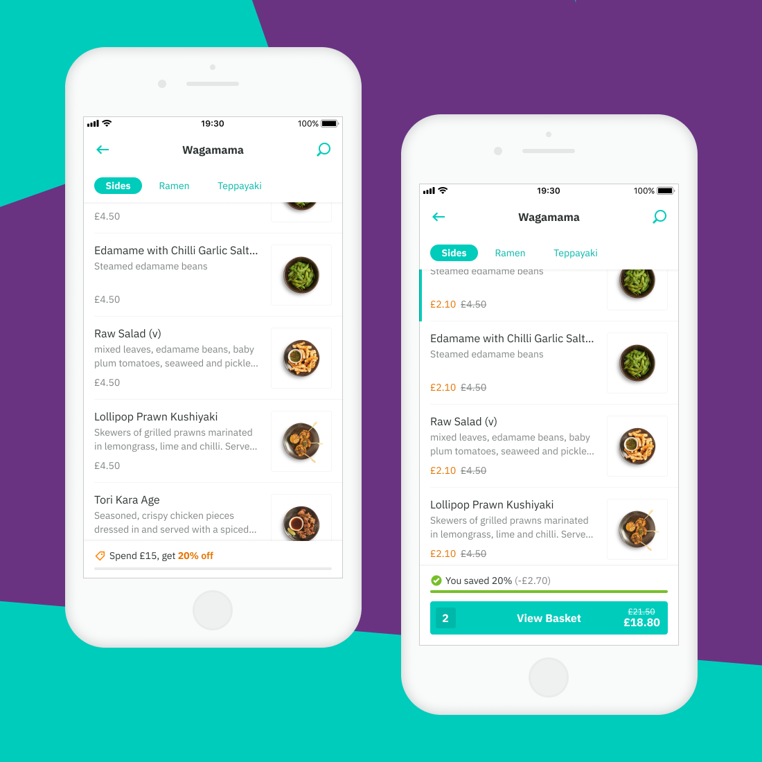 Deliveroo – Basket Savings