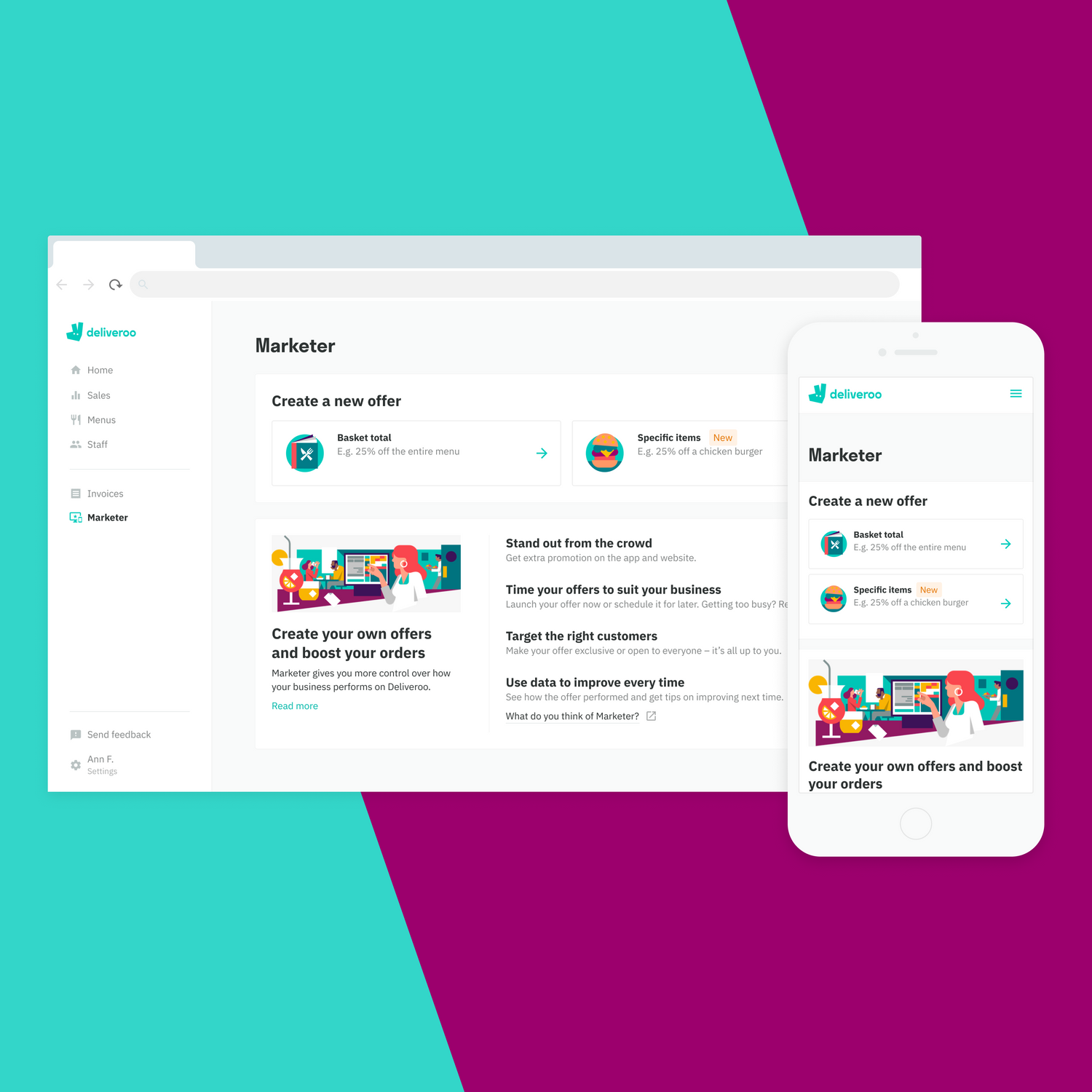 Deliveroo – Marketer